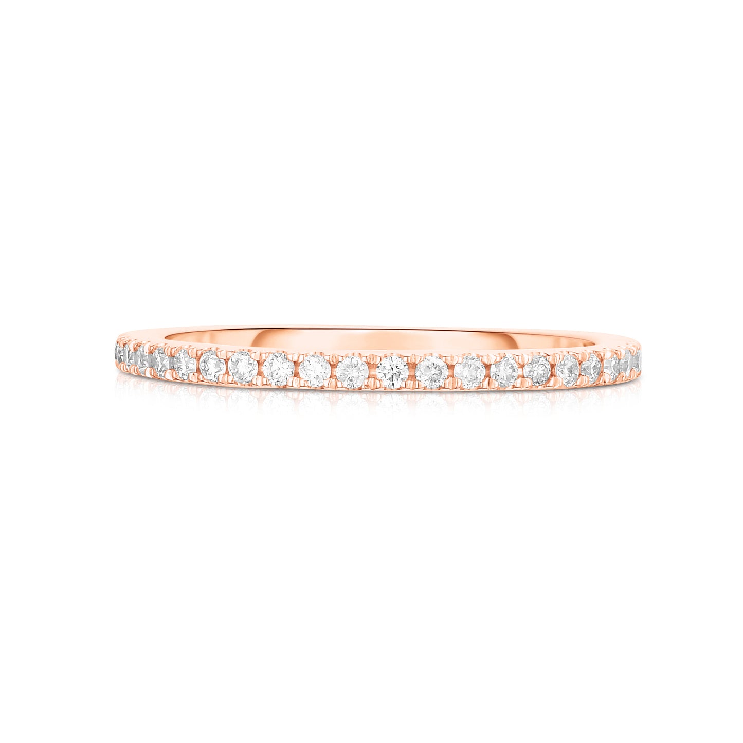 Stackable Pave Diamond Ring