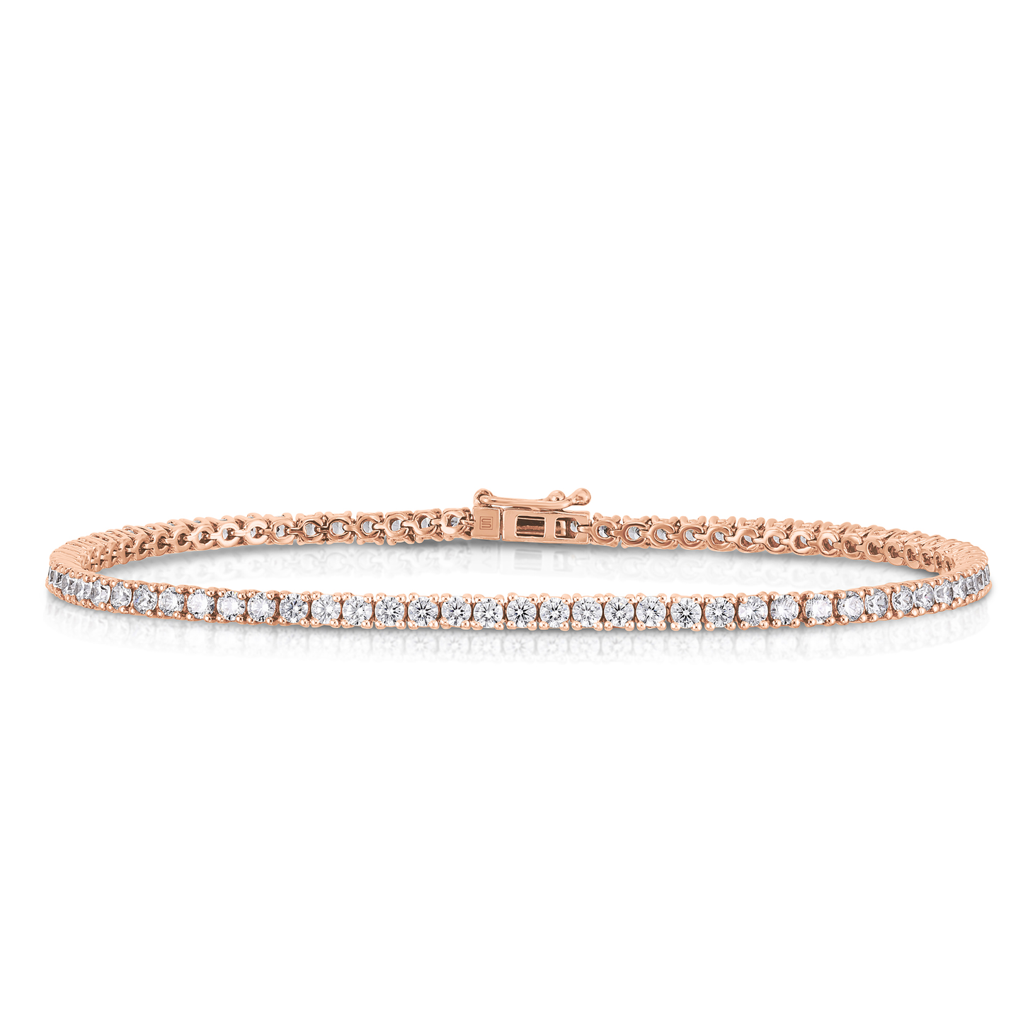 Lab Grown Classic Diamond Tennis Bracelet